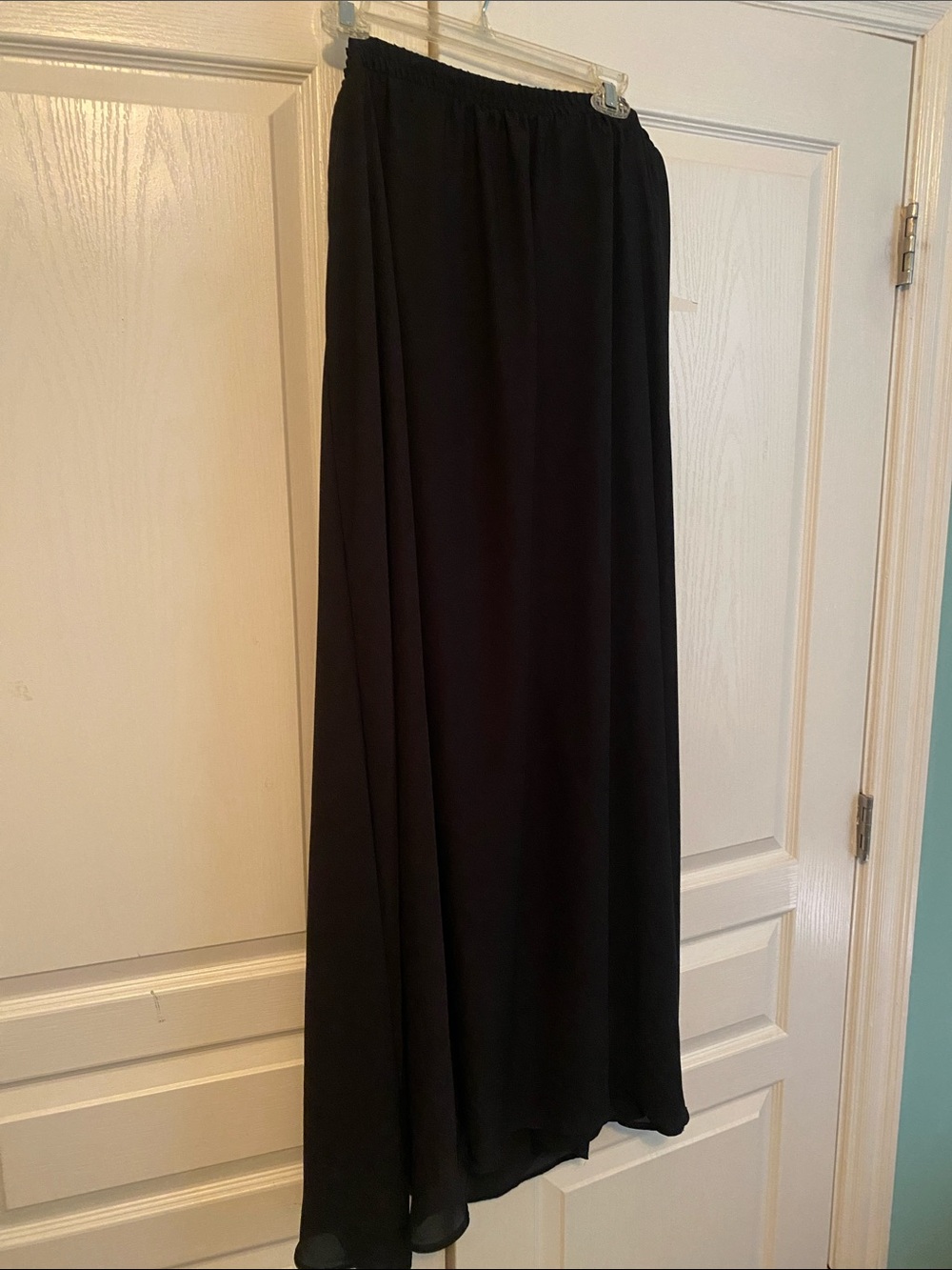 Classic Black Women's Maxi Skirt